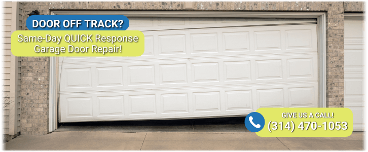 Garage Door Off Track In Saint Louis MO